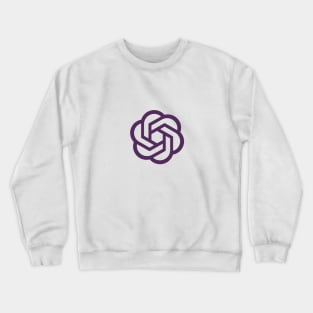 Open AI Logo - Chatbot Couture - Wear Your Words! T-Shirt Crewneck Sweatshirt